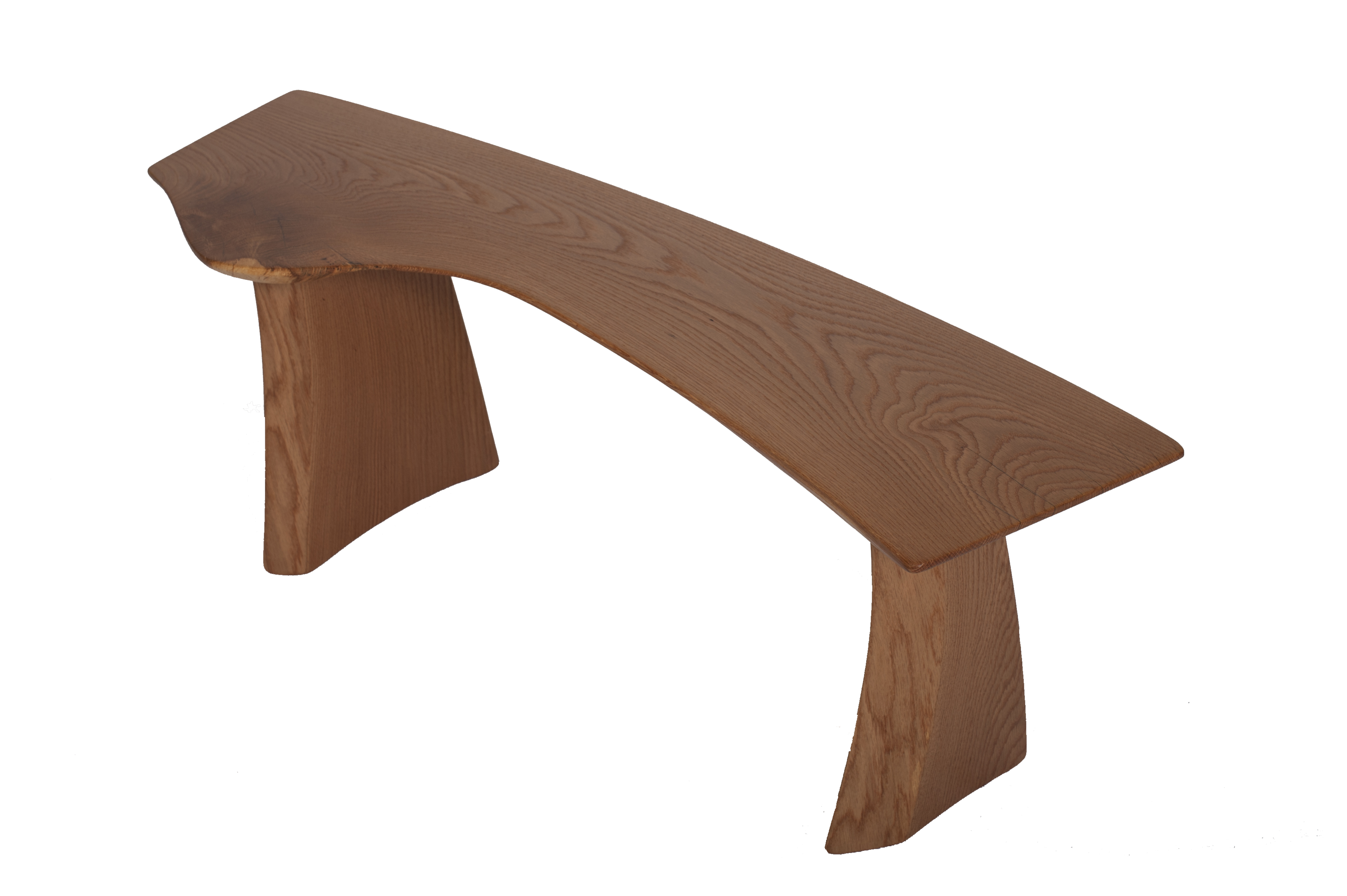 Wood table Curved Natural